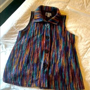 Colorful, Striped, stylish vest, Habitat